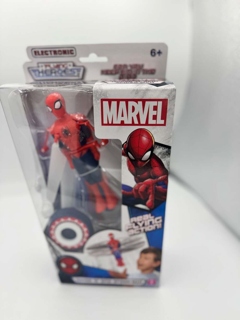Marvel Electronic Flying Heroes Hover 'n' Spin Spider-Man